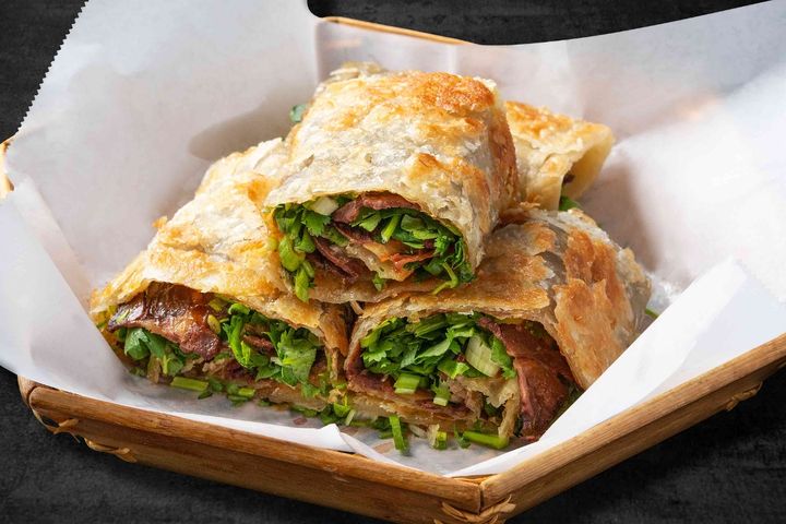 Bulgogi Beef Pancake Roll