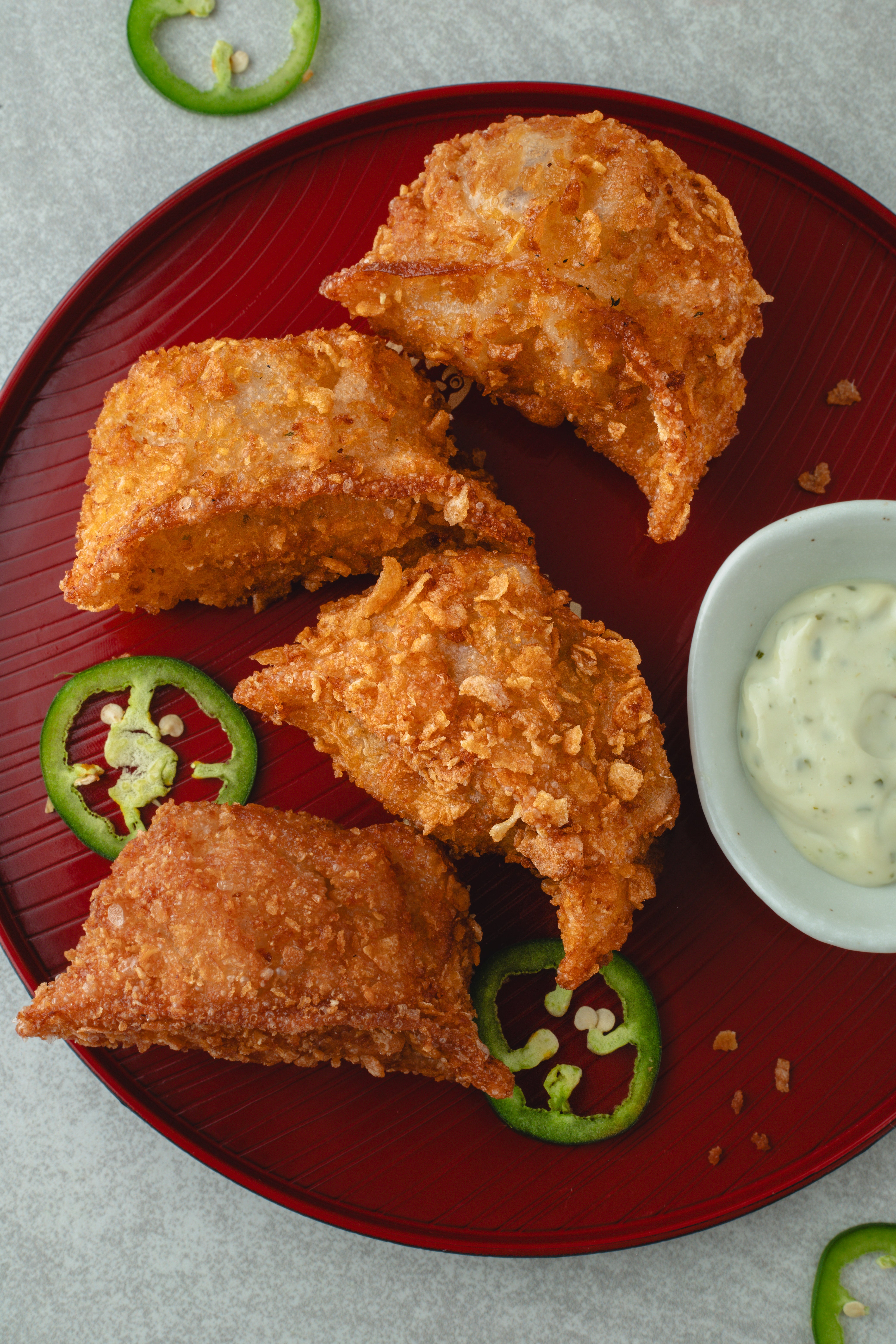 BUMP OF CHICKEN デモテープ　NO REASON The Fried Chicken Dumplings (6 Pieces) | Mad Dumplings