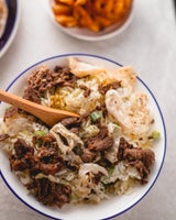 Bulgogi or Braised Pork Belly Rice Tray - Feeds 6-8